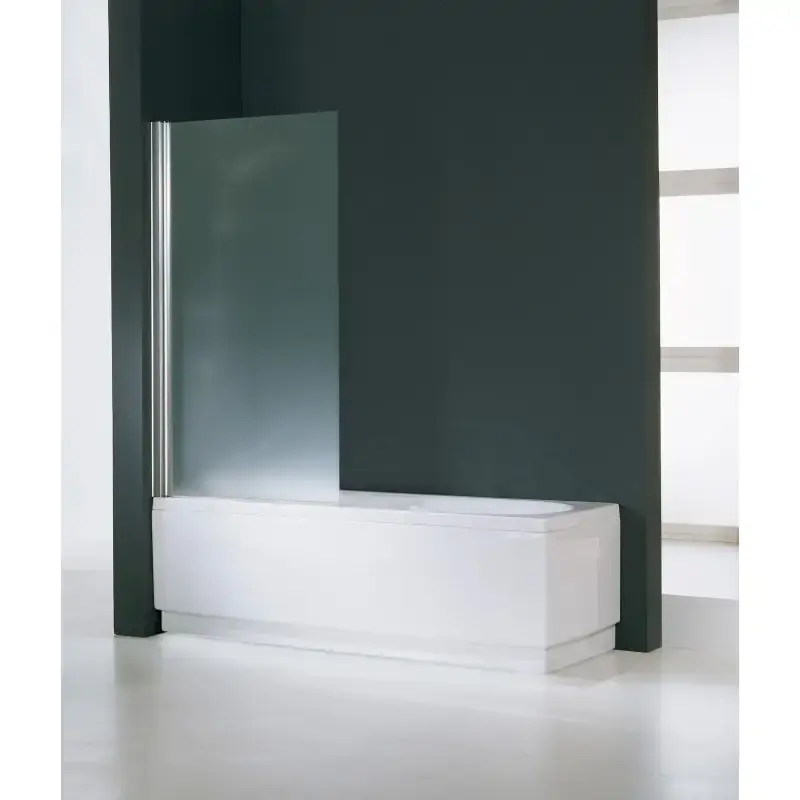 Paroi vitrée de 70 cm au dessus de la baignoire avec porte battante à 180° Novellini Aurora 1 Acquista Ora