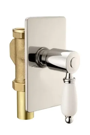 Quick Step intégré avec levier blanc Raccordement gaz 1" Porta & Bini 46D01CR Affare