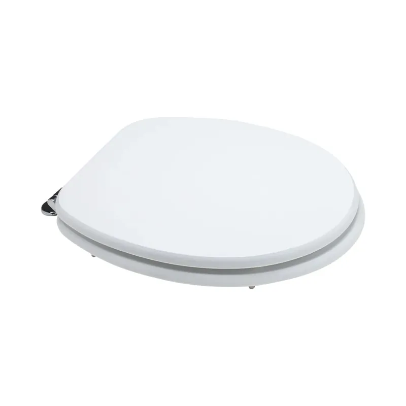 Sedile copriwc universale profumato in legno fsc laccato bianco Sconto