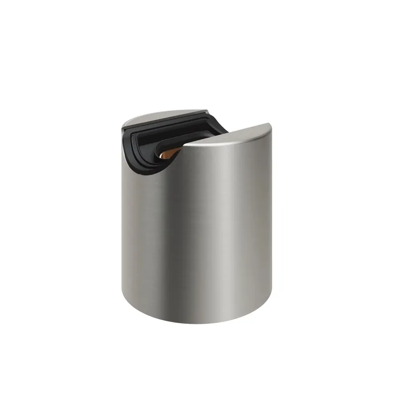 Reso Gratuito S14d socket in metal for wall or ceiling - Satin titanium