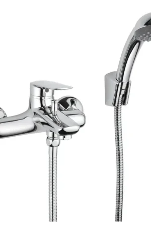Acquista Ora Mitigeur de baignoire avec support de douche en laiton chromé Piralla Lago 0LG00002A22