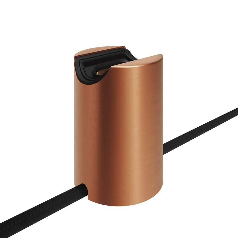 Prezzo Di Fabbrica S14d Socket Spostaluce in metal for wall or ceiling - Satin copper