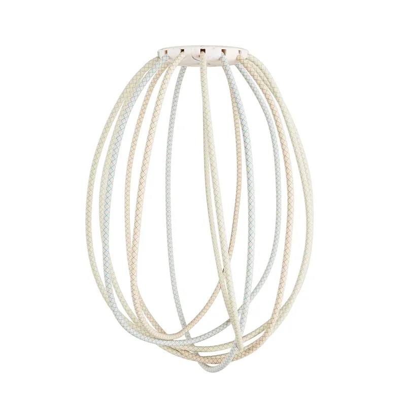 Bestseller Cablò multicolor lampshade 100 cm and Losanga cords