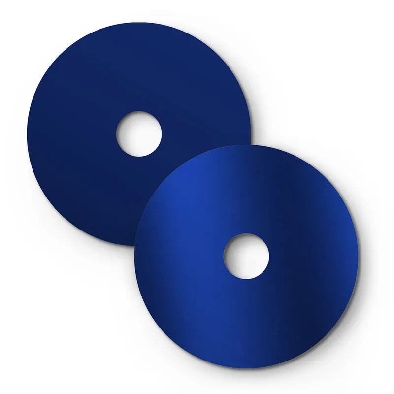 Mini Ellepì ‘Solid Color‘ Blue dish for lamps, diameter 24 cm - Made in Italy Compra Oggi Stesso