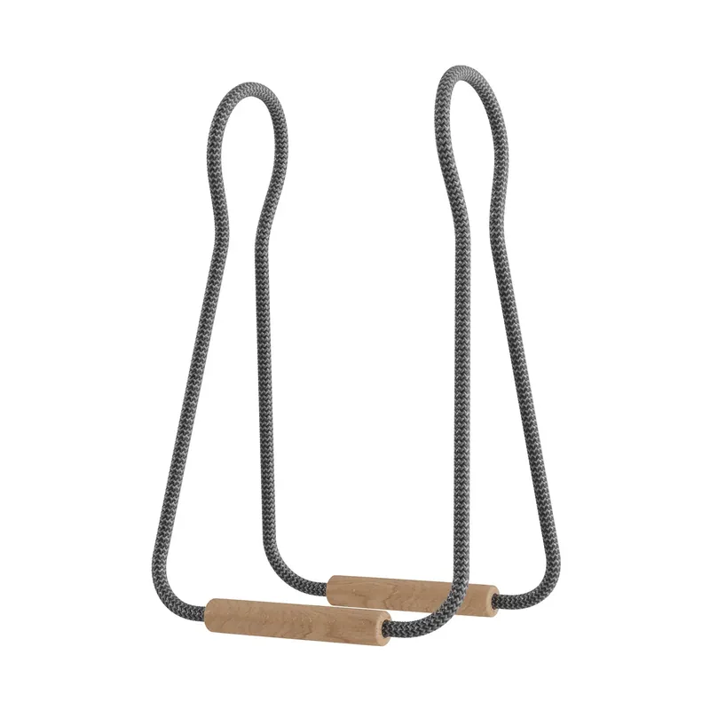 Sconto Taché, light bulb holder - Dark Gray Zig Zag