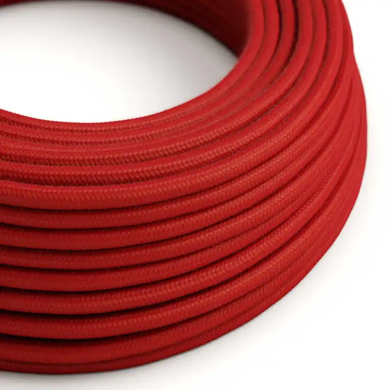 Prezzo Conveniente Cloth Covered Wire - Red Cotton RC35 - UL Listed