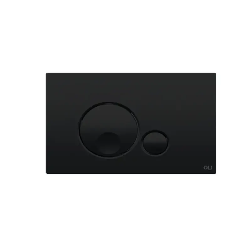 Plaque de commande noir mat pour cassettes Oli Globe OL0152952 Prezzo Di Fabbrica