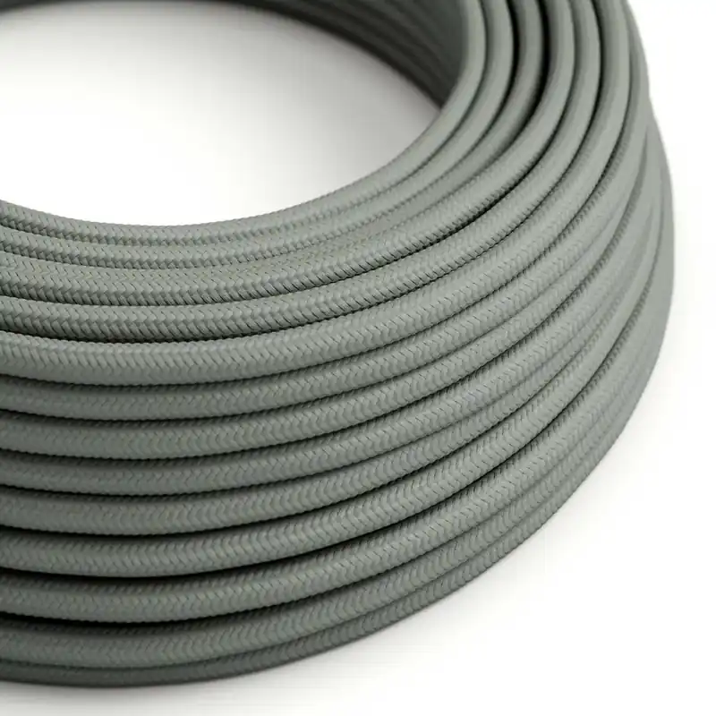 Offerta Del Giorno Cloth Covered Wire - Gray Rayon RM03 - UL Listed