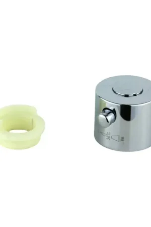 Popolare Poignée ronde chromée de remplacement pour thermostatique Teorema 0194311-001