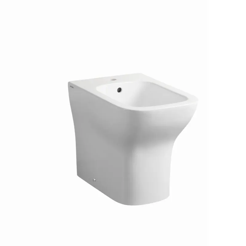 Offerta Speciale Bidet a terra in ceramica bianco lucido filo muro Swing