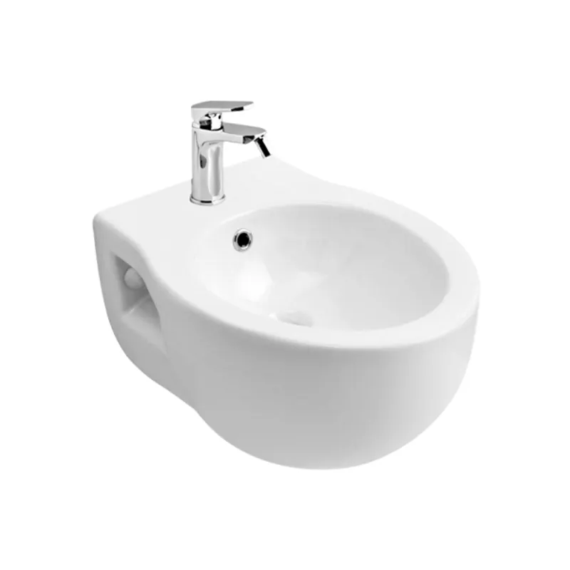 Spedizione Espresso Bidet sospeso in ceramica bianca Patascoss