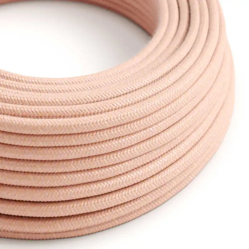 Cloth Covered Wire - Salmon Cotton RX13 - UL Listed Più Venduto