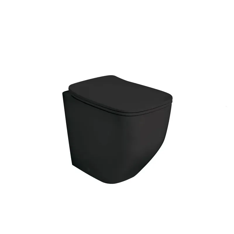 Wc in ceramica nero opaco filo parete Mozart Nuovo Arrivo