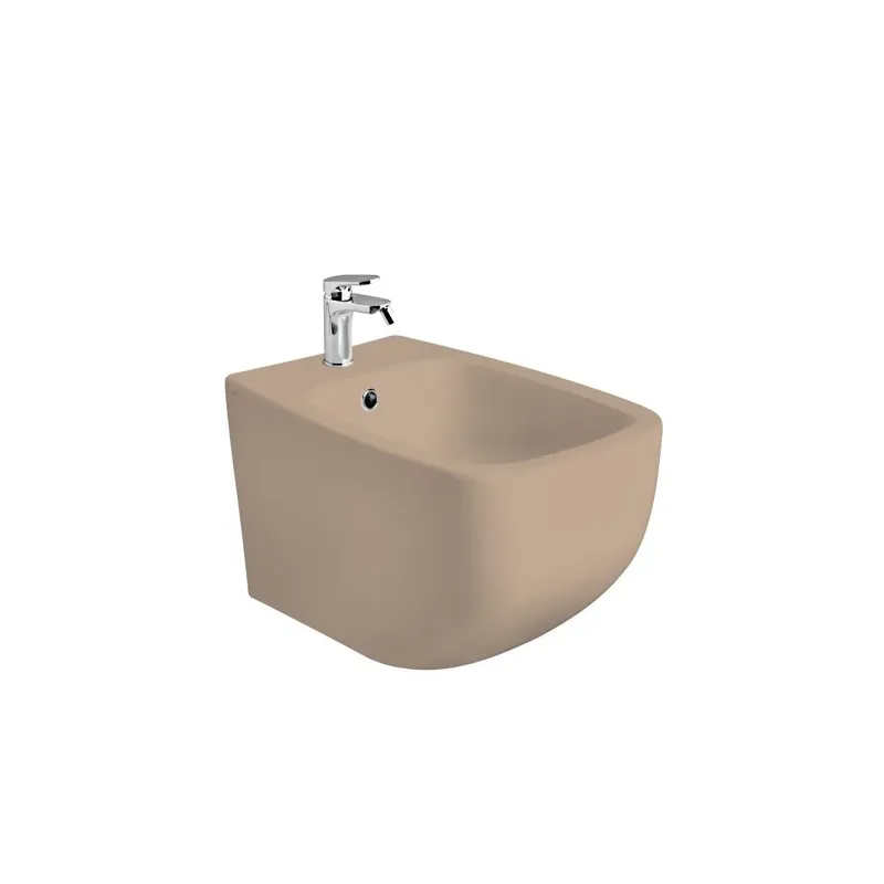Bidet sospeso in ceramica color sabbia opaco Mozart Compra Oggi Stesso