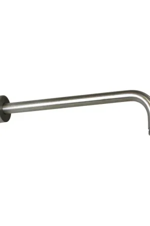Bras de douche rond 350 mm couleur acier brossé Mamoli Gio Ponti 00000830L35F Quantità Limitata