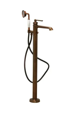 Baignoire autoportante à poser au sol modèle rétro couleur cuivre Mamoli Mademoiselle 146500000009 Sconto