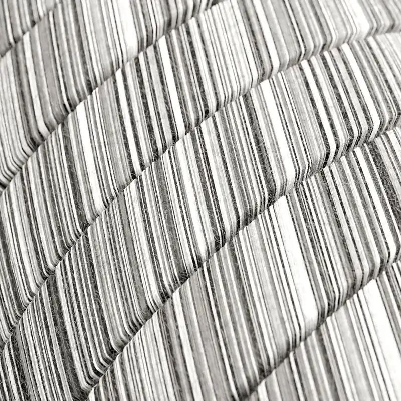 Offerta Electric Cable Color Cord for Custom String Lights, covered with Black Mélange Cotton fabric - ECC37