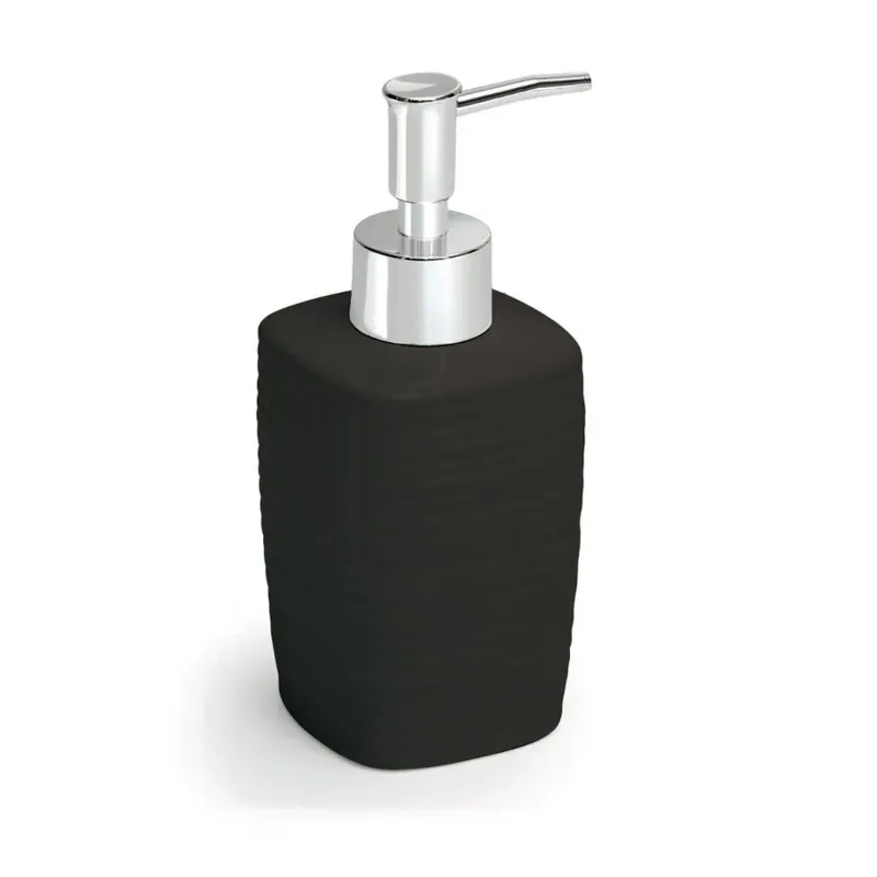 Scelto Dai Clienti Dosasapone nero in ceramica da 240 ml Calla