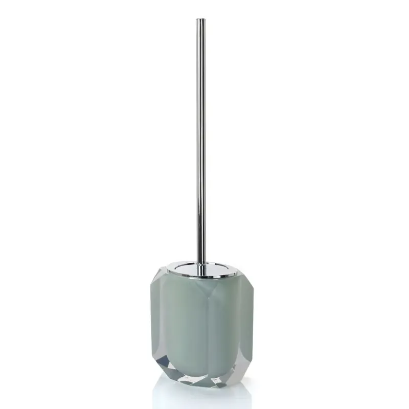 Scopino wc da appoggio in resina verde menta Aster Prezzo Ridotto