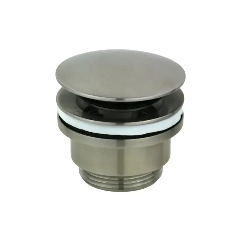 Bonde clic-clac 1"1/4 G modèle rond en acier AISI 316 Pollini Jessy Steel RISCCC603AS Prezzo Basso