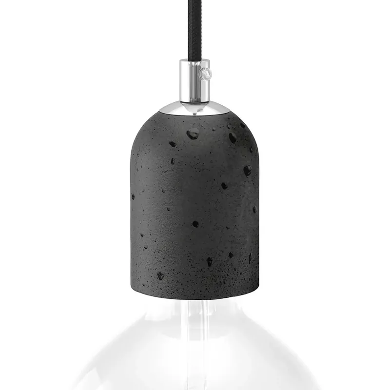 Compra Online Cement Light Bulb Socket Kit - Dark