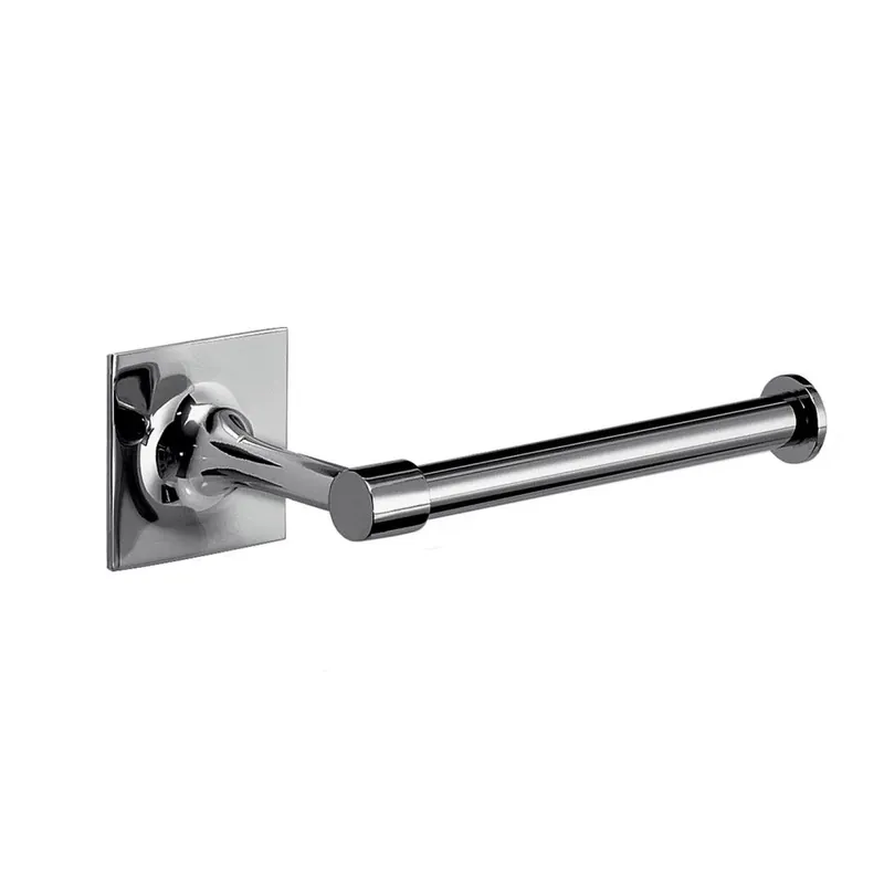Professionale Portarotolo da muro ottone cromato Mimosa