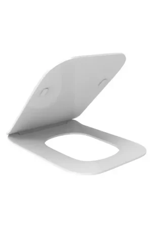 Abattant WC blanc brillant à fermeture douce Ercos Wave BSWAVL0003 Promozione Esclusiva