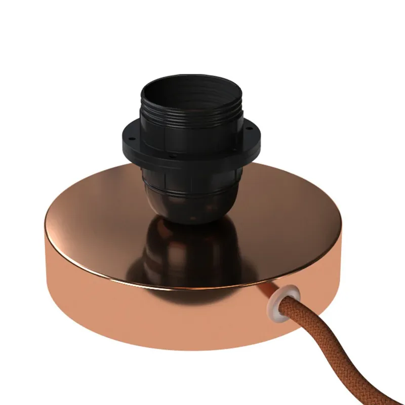 Consegna Rapida Posaluce for lampshade - Table lamp in metal - Copper