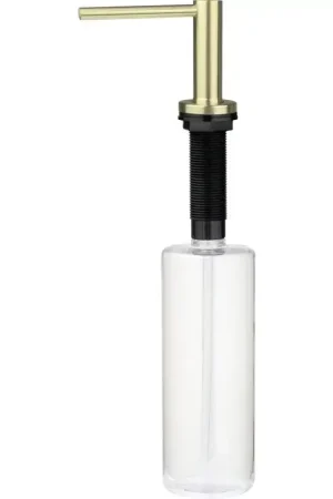 Affare Distributeur de savon liquide pour installation d‘évier de cuisine de couleur or brossé Deante ASTER ZZZ_R0DD