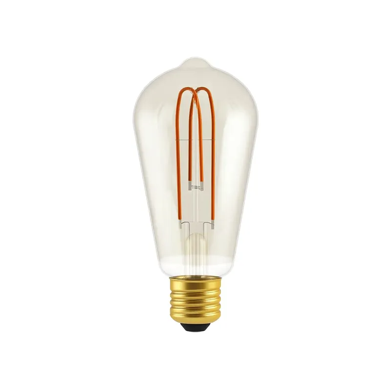 Subito Disponibile LED Light Bulb Clear ST21 5.5 W 250 lm E26 2200K Dimmable - Classic Edison Bulb