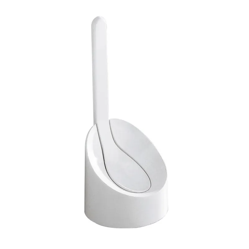 Prezzo Di Fabbrica Portascopino bianco in resine termoplastiche con ciuffo in pvc