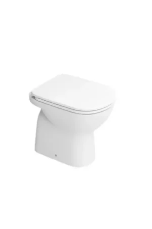 Prezzo Basso Cuvette de toilette sur pied avec couvercle de siège de toilette blanc Dolomite Gemma2 KITD522201