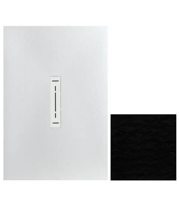 Offerta Limitata PiattoDoccia NeroMatt ARDESIA PLUS-KINEDO