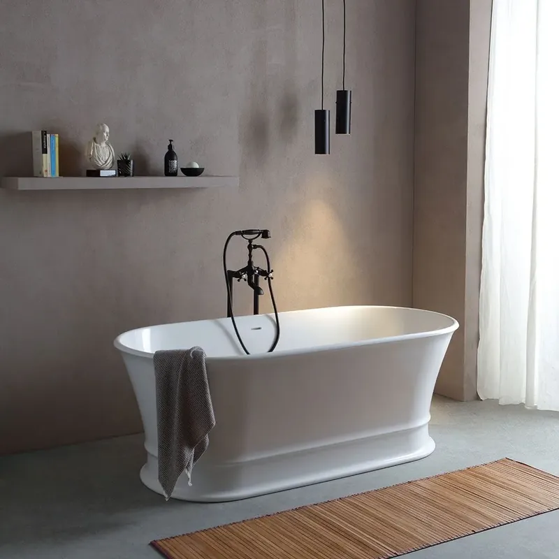 Vasca da bagno centro stanza ovale classica Sofia Spedito Oggi