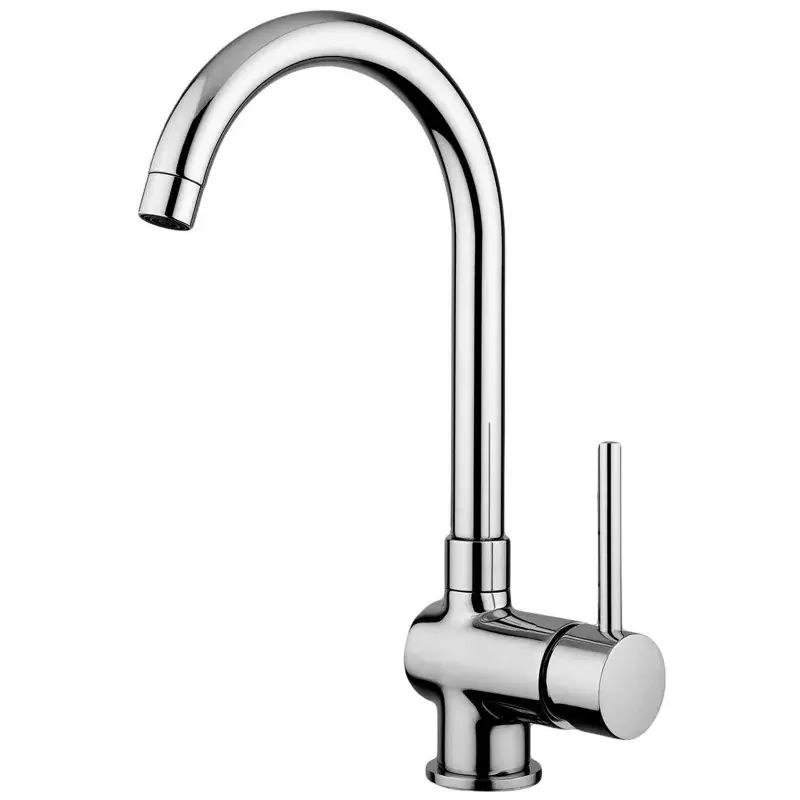 Prezzo Conveniente Mélangeur évier monotrou avec bec orientable Paffoni SK180