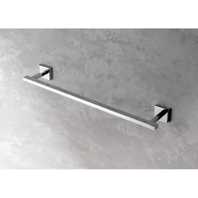 Novità Porte-serviettes carré en acier chromé, longueur 60 cm, fixation murale Capannoli Nook NK160 33V
