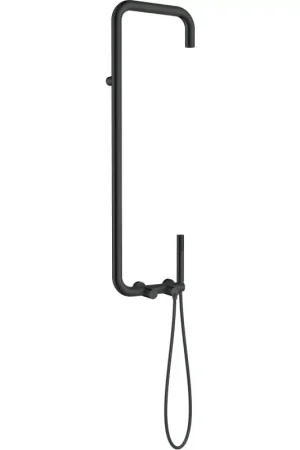 Consegna Rapida Colonne de douche avec mitigeur mécanique et pomme de douche aérateur en noir mat Deante Silia NQS_N4XM