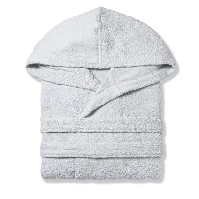 Accappatoio unisex in cotone perla Teddy Sconto