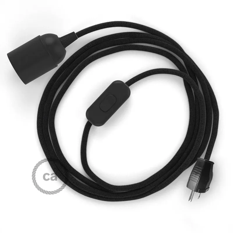 Must-Have SnakeBis - Wiring with colored fabric cable and socket - RC04