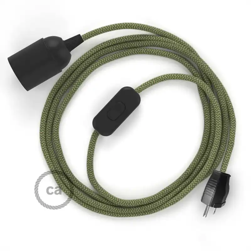 Ordina Subito SnakeBis - Wiring with socket and Zig-Zag fabric cable - RD72