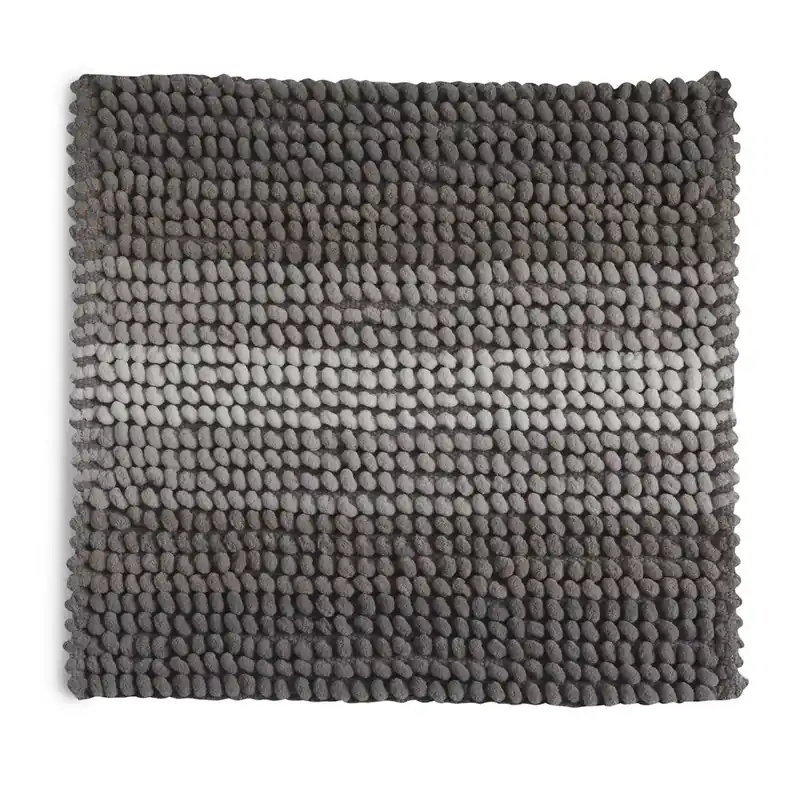 Prezzo Basso Tappeto bagno 50x50 cotone e microfibra grigio tortora Benjamin