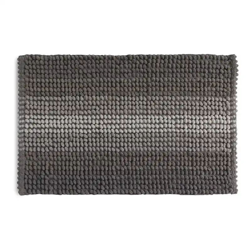 Tappeto bagno 50x80 cotone e microfibra tortora Benjamin Promo Stagionale