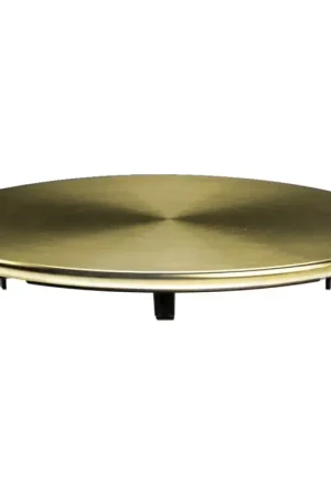 Assiette décorative pour évier de cuisine de couleur or brossé L.B. Plast BAO-KOL- SR-P3 Acquista Ora