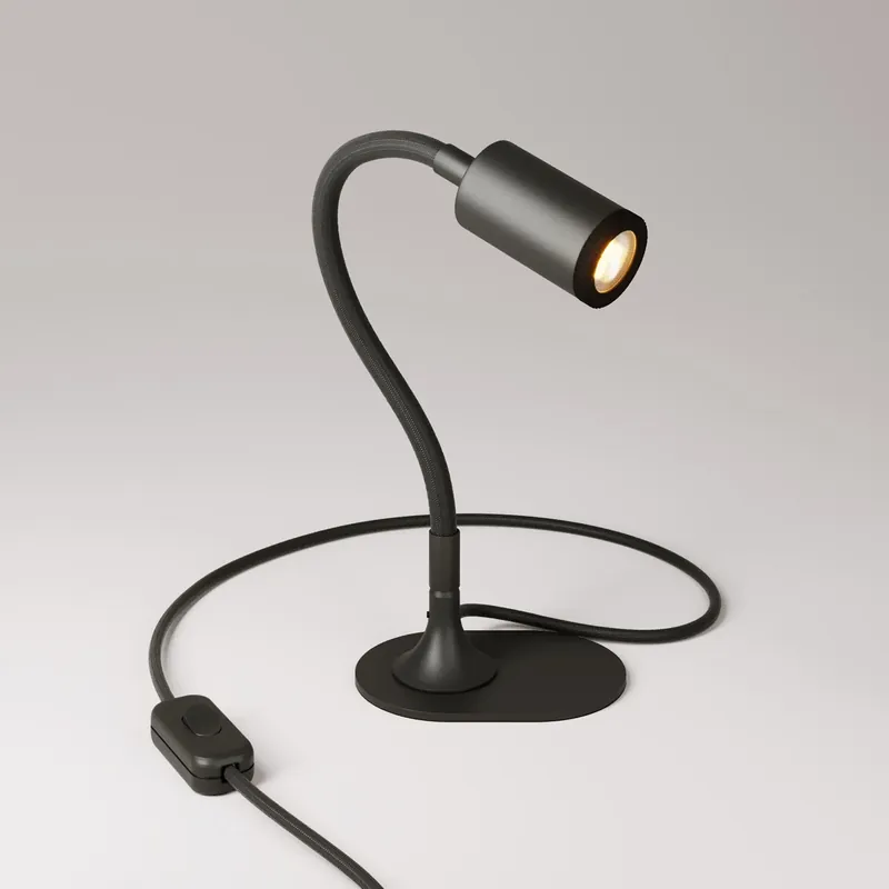 MAG-Y spotlight with adjustable extension - Black Quantità Limitata