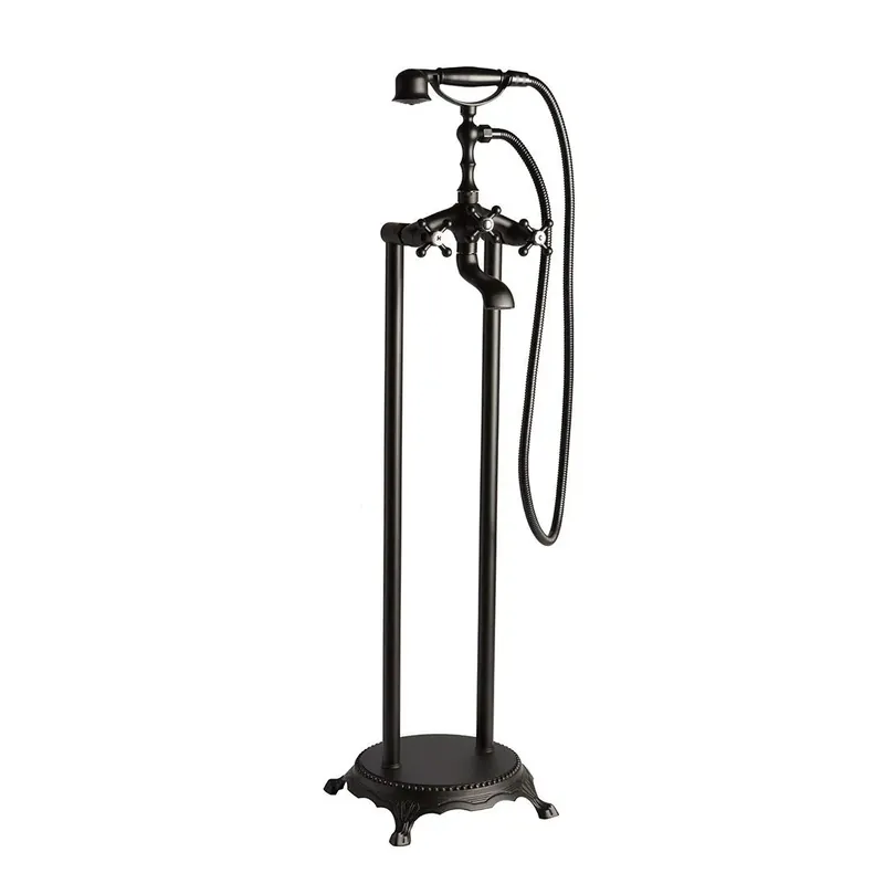 Offerta Del Giorno Rubinetto per vasca freestanding stile retro‘ nero opaco