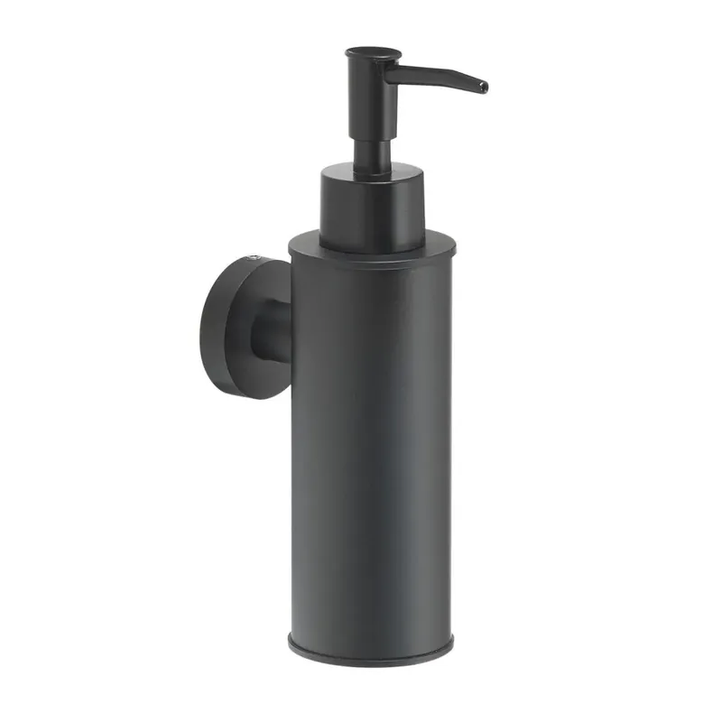 Quantità Limitata Distributore di sapone tondo 150 ml nero opaco Seal