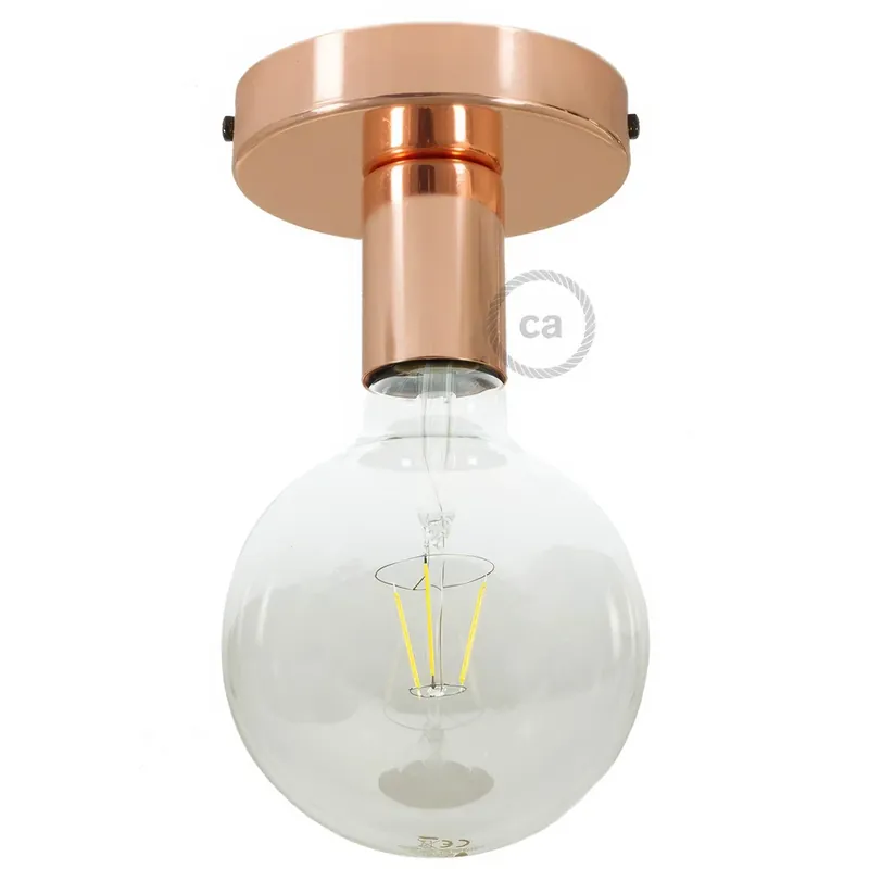 Offerta Fermaluce Metal, wall or ceiling flush light - Copper