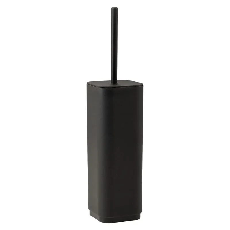Offerta Speciale Porta scopino wc in materiale termoplastico nero opaco