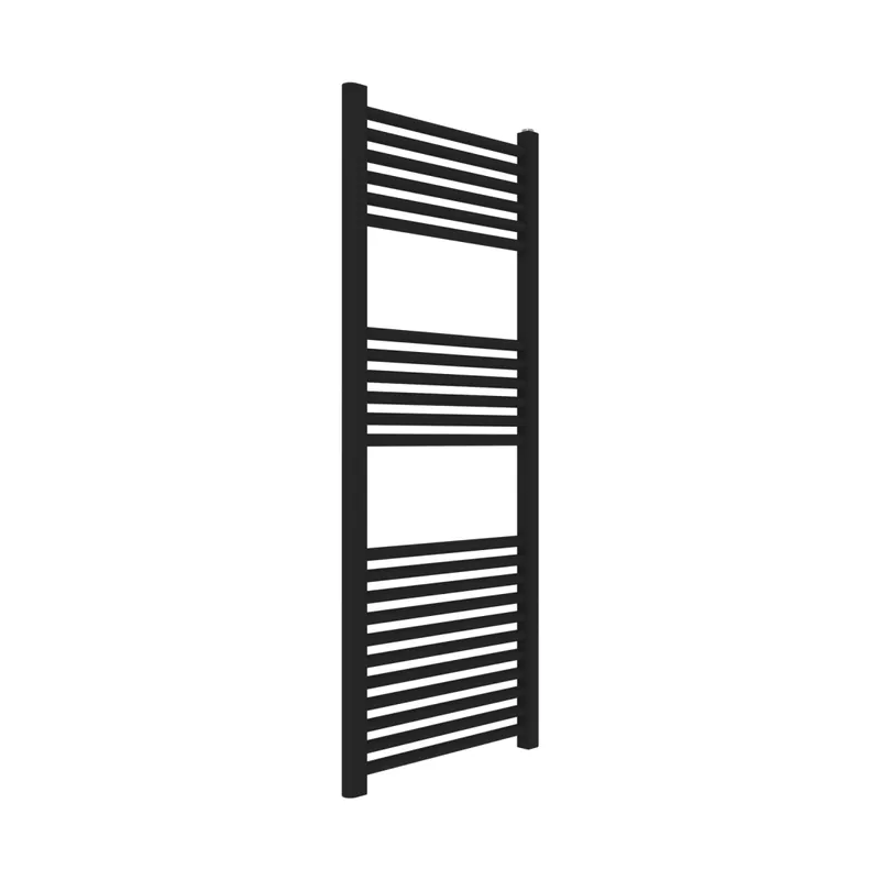 Consegna Rapida Termosifone bagno in acciaio nero 60x120