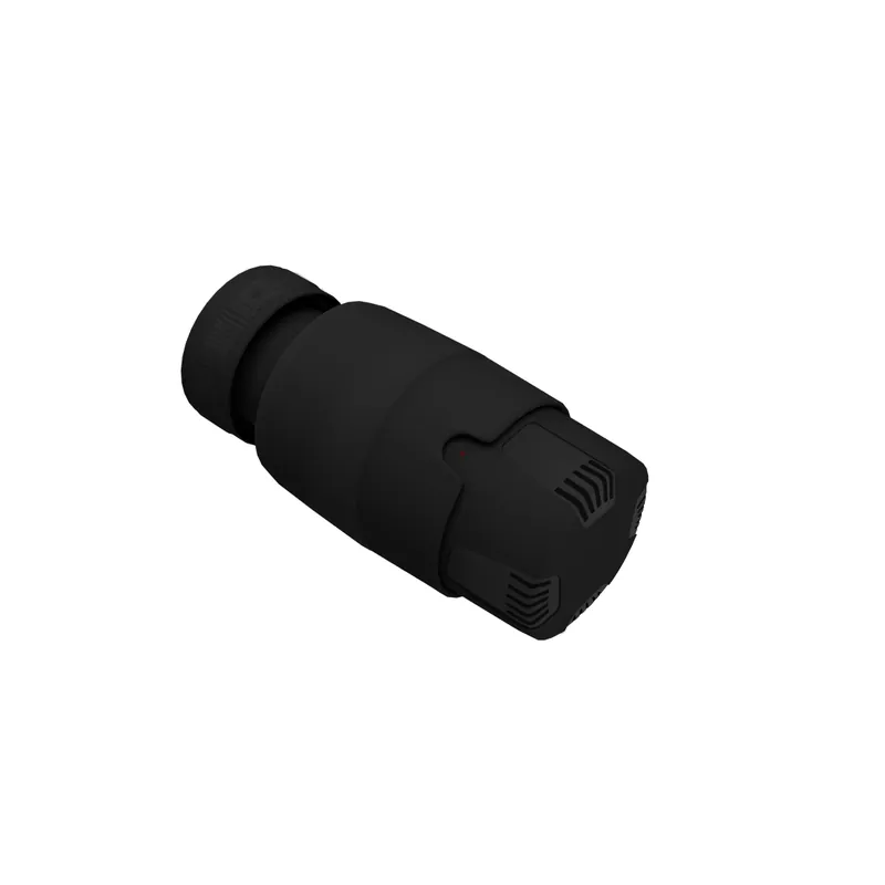 Testa termostatica d‘arredo nero opaco Promozione